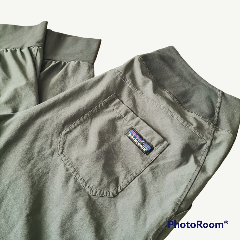 Patagonia Hiking Active Pants Worn Wear Green Size M